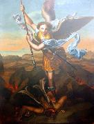 Pedro Americo Sao Miguel Arcanjo e o Demonio painting